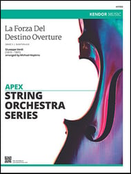 La Forza del Destino Overture Orchestra sheet music cover Thumbnail